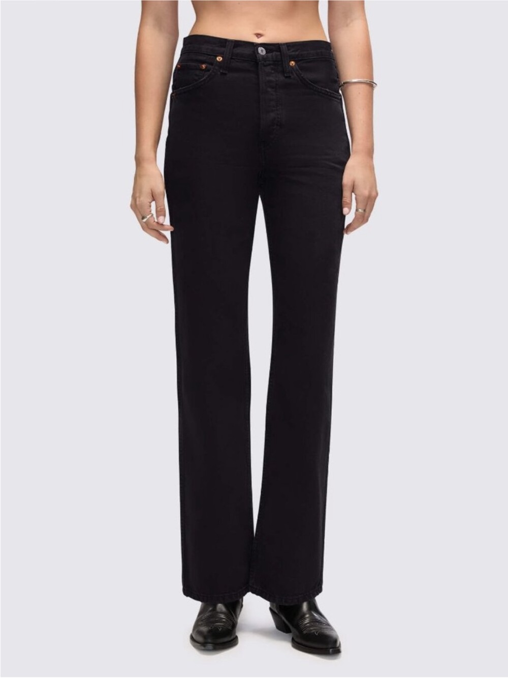 RE/DONE High Rise Loose Jeans Sz 26
